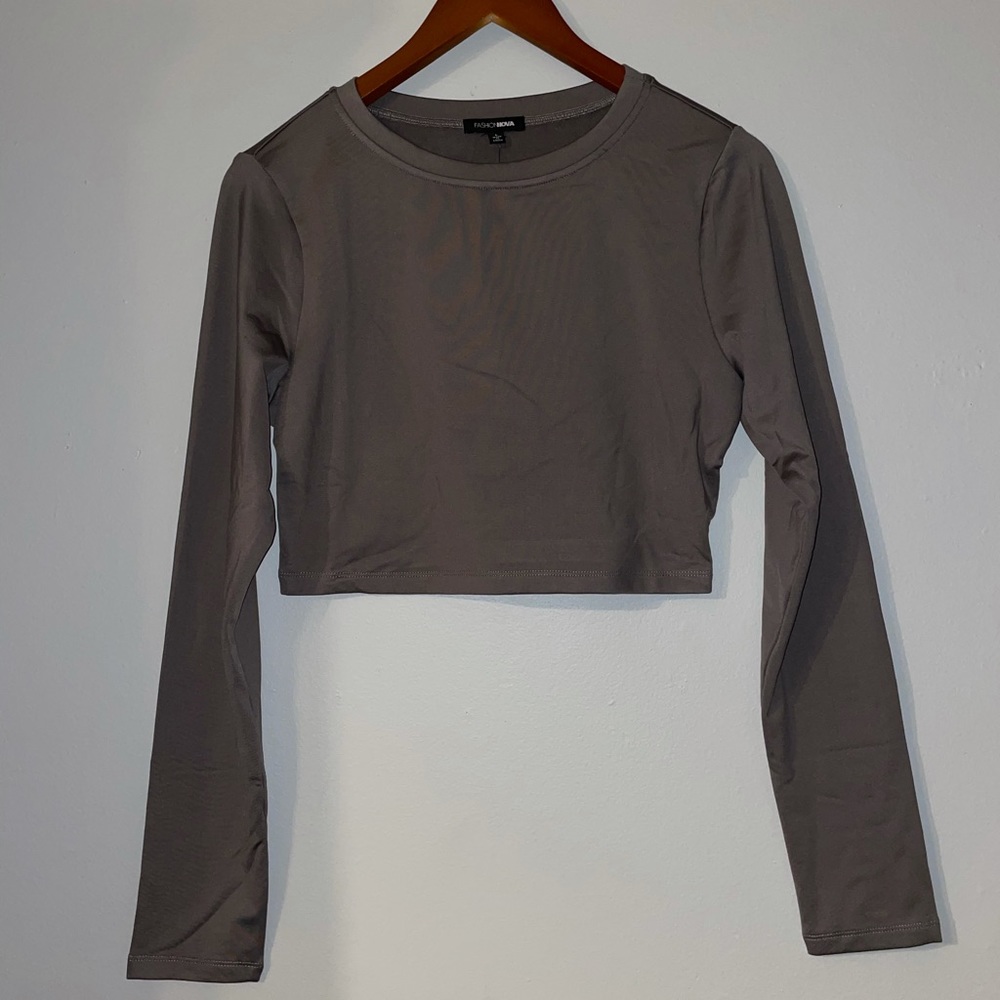 Active Biker Short Set (Grey) - Picture 4 of 8